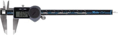 TESA Brown & Sharpe - 0 to 200mm Range, 0.01mm Resolution, IP40 Electronic Caliper - Stainless Steel with 50mm Stainless Steel Jaws, 0.03mm Accuracy - Eagle Tool & Supply