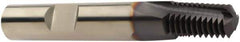 Sandvik Coromant - 1/8-27 NPT, 0.311" Cutting Diam, 3 Flute, Solid Carbide Helical Flute Thread Mill - Internal Thread, 11.5mm LOC, 2.2835" OAL, 8mm Shank Diam - Eagle Tool & Supply