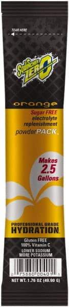 Sqwincher - 1.76 oz Pack Orange Activity Drink - Powdered, Yields 2.5 Gal - Eagle Tool & Supply