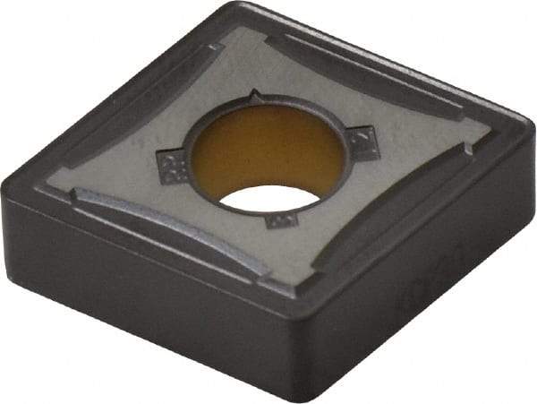 Kennametal - CNMG643 RP Grade KCP30 Carbide Turning Insert - TiN/TiCN/Al2O3 Finish, 80° Diamond, 3/4" Inscr Circle, 1/4" Thick, 3/64" Corner Radius - Eagle Tool & Supply