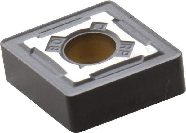 Kennametal - CNMG432 RP Grade KCM35 Carbide Turning Insert - TiN/TiCN/Al2O3 Finish, 80° Diamond, 1/2" Inscr Circle, 3/16" Thick, 1/32" Corner Radius - Eagle Tool & Supply