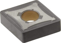 Kennametal - CNMG643 RP Grade KCM35 Carbide Turning Insert - TiN/TiCN/Al2O3 Finish, 80° Diamond, 3/4" Inscr Circle, 1/4" Thick, 3/64" Corner Radius - Eagle Tool & Supply