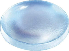 Made in USA - 0.394" Wide x 0.118" High, Self Adhesive Polyurethane Bumpers - Hemispherical - Eagle Tool & Supply