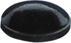 Made in USA - 0.25" Wide x 0.079" High, Self Adhesive Polyurethane Bumpers - Hemispherical - Eagle Tool & Supply