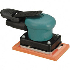 Dynabrade - 10,000 OPM, 13 CFM Air Consumption, Palm Air Orbital Sander - Rectangular Pad, 1/4 NPT Inlet - Eagle Tool & Supply