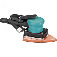 Dynabrade - 10,000 OPM, 13 CFM Air Consumption, Palm Air Orbital Sander - Rectangular Pad, 1/4 NPT Inlet - Eagle Tool & Supply