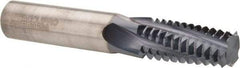 Accupro - 1-8 UNC, 0.62" Cutting Diam, 4 Flute, Solid Carbide Helical Flute Thread Mill - Internal Thread, 1-3/8" LOC, 4" OAL, 5/8" Shank Diam - Eagle Tool & Supply