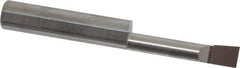 Accupro - 0.23" Min Bore Diam, 1.1" Max Bore Depth, 5/16 Shank Diam, Boring Bar - Right Hand Cut, Solid Carbide, Bright Finish - Exact Industrial Supply