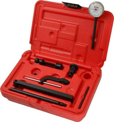 SPI - 0.001" Graduation, 0-100 Dial Reading, Indicator & Base Kit - 0.001 Inch Graduation, Includes Certificate of Calibration Traceable to NIST - Eagle Tool & Supply