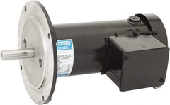 Leeson - 1/4 Max hp, 1,750 Max RPM, Permanent Magnet DC Motors Electric AC DC Motor - 115 V Input, 34G56C Frame, C-Face Mount, TEFC Enclosure - Eagle Tool & Supply