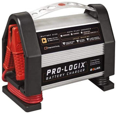 Solar - 12 Volt Pro-Logix Battery Charger - 8 Amps - Eagle Tool & Supply