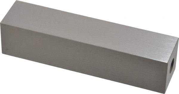 Mitutoyo - 4" Square Steel Gage Block - Accuracy Grade 0, Includes Certificate of Inspection - Eagle Tool & Supply