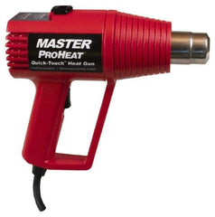 Master Appliance - 1,000°F Heat Setting, 16 CFM Air Flow, Heat Gun - 120 Volts, 11 Amps, 1,300 Watts, 6' Cord Length - Eagle Tool & Supply