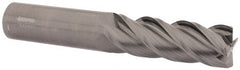 Accupro - 1" Diam 4 Flute Solid Carbide 0.03" Corner Radius End Mill - Eagle Tool & Supply