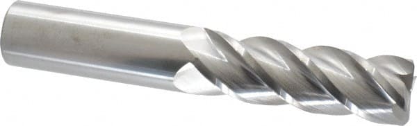 Accupro - 1" Diam 4 Flute Solid Carbide 0.06" Corner Radius End Mill - Eagle Tool & Supply
