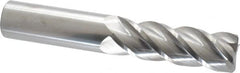Accupro - 1" Diam 4 Flute Solid Carbide 0.06" Corner Radius End Mill - Eagle Tool & Supply