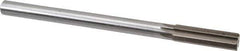 Interstate - 0.634" High Speed Steel Chucking Reamer - Straight Flute, 9/16" Straight Shank, 2-1/4" Flute Length, 9" OAL - Eagle Tool & Supply