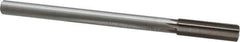 Interstate - 0.665" High Speed Steel Chucking Reamer - Straight Flute, 9/16" Straight Shank, 2-1/4" Flute Length, 9" OAL - Eagle Tool & Supply