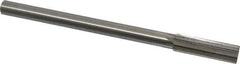 Interstate - 0.682" High Speed Steel Chucking Reamer - Straight Flute, 9/16" Straight Shank, 2-1/4" Flute Length, 9" OAL - Eagle Tool & Supply
