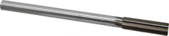 Interstate - 0.693" High Speed Steel Chucking Reamer - Straight Flute, 9/16" Straight Shank, 2-1/4" Flute Length, 9" OAL - Eagle Tool & Supply