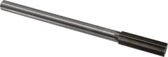 Interstate - 0.728" High Speed Steel Chucking Reamer - Straight Flute, 5/8" Straight Shank, 2-1/2" Flute Length, 9-1/2" OAL - Eagle Tool & Supply