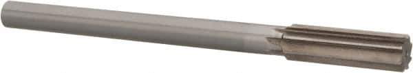 Interstate - 0.763" High Speed Steel Chucking Reamer - Straight Flute, 5/8" Straight Shank, 2-1/2" Flute Length, 9-1/2" OAL - Eagle Tool & Supply