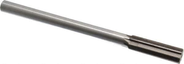 Interstate - 0.769" High Speed Steel Chucking Reamer - Straight Flute, 5/8" Straight Shank, 2-1/2" Flute Length, 9-1/2" OAL - Eagle Tool & Supply