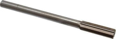 Interstate - 0.779" High Speed Steel Chucking Reamer - Straight Flute, 5/8" Straight Shank, 2-1/2" Flute Length, 9-1/2" OAL - Eagle Tool & Supply