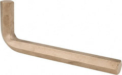 Ampco - 5/8" Hex, Long Arm, Nonsparking Hex Key - 7" OAL, Inch System of Measurement - Eagle Tool & Supply