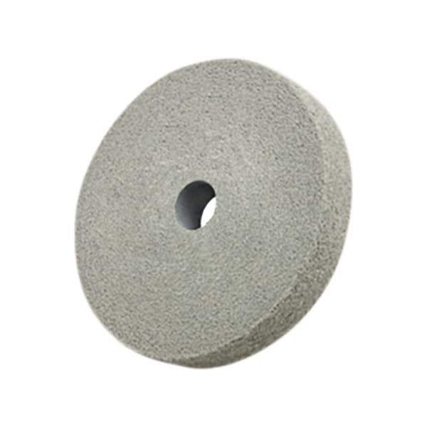 3M - 6" Diam, 1/2" Face Width, 1" Center Hole, Fine Grade, Silicon Carbide Deburring Wheel - Convolute, Density 9 Grade - Eagle Tool & Supply