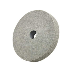 3M - 6" Diam, 1/2" Face Width, 1" Center Hole, Fine Grade, Silicon Carbide Deburring Wheel - Convolute, Density 9 Grade - Eagle Tool & Supply