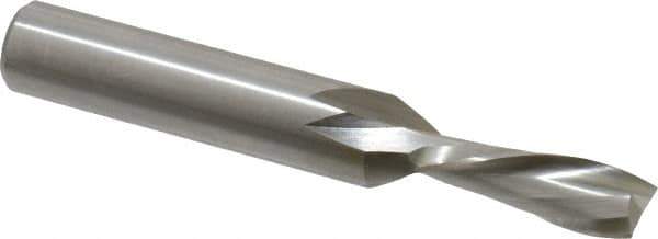 Onsrud - 3/8" Cutting Diam x 1" Length of Cut, 2 Flute, Downcut Spiral Router Bit - Uncoated, Right Hand Cut, High Speed Steel, 3-1/2" OAL x 1/2" Shank Diam, Double Edge, 19 to 32° Helix Angle - Eagle Tool & Supply