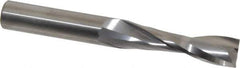 Onsrud - 1/2" Cutting Diam x 1-3/4" Length of Cut, 2 Flute, Upcut Spiral Router Bit - Uncoated, Right Hand Cut, Solid Carbide, 4" OAL x 1/2" Shank Diam, Double Edge, 22° Helix Angle - Eagle Tool & Supply