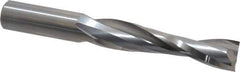 Onsrud - 1/2" Cutting Diam x 2-1/8" Length of Cut, 2 Flute, Upcut Spiral Router Bit - Uncoated, Right Hand Cut, Solid Carbide, 4" OAL x 1/2" Shank Diam, Double Edge, 22° Helix Angle - Eagle Tool & Supply