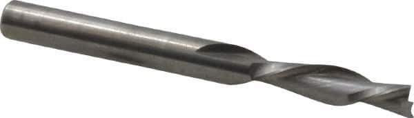 Onsrud - 3/16" Cutting Diam x 3/4" Length of Cut, 2 Flute, Downcut Spiral Router Bit - Uncoated, Right Hand Cut, Solid Carbide, 2" OAL x 3/16" Shank Diam, Double Edge - Eagle Tool & Supply