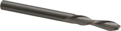 Onsrud - 1/4" Cutting Diam x 1-1/8" Length of Cut, 2 Flute, Downcut Spiral Router Bit - Uncoated, Right Hand Cut, Solid Carbide, 3" OAL x 1/4" Shank Diam, Double Edge, 30° Helix Angle - Eagle Tool & Supply