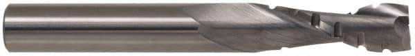 Onsrud - 1/2" Cutting Diam x 1-1/8" Length of Cut, 2 Flute, Upcut Spiral Router Bit - Uncoated, Right Hand Cut, Solid Carbide, 3" OAL x 1/2" Shank Diam, Chipbreaker, 30° Helix Angle - Eagle Tool & Supply