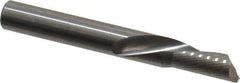 Onsrud - 3/8" Cutting Diam x 3/4" Length of Cut, 1 Flute, Downcut Spiral Router Bit - Uncoated, Right Hand Cut, Solid Carbide, 3" OAL x 3/8" Shank Diam, Single Edge, 22° Helix Angle - Eagle Tool & Supply