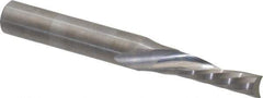 Onsrud - 3/16" Cutting Diam x 5/8" Length of Cut, 1 Flute, Downcut Spiral Router Bit - Uncoated, Right Hand Cut, Solid Carbide, 2" OAL x 1/4" Shank Diam, Single Edge, 21° Helix Angle - Eagle Tool & Supply