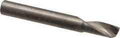 Onsrud - 3/16" Cutting Diam x 3/8" Length of Cut, 1 Flute, Upcut Spiral Router Bit - Uncoated, Right Hand Cut, Solid Carbide, 1-1/2" OAL x 3/16" Shank Diam, Single Edge, 22° Helix Angle - Eagle Tool & Supply