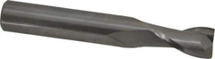 Onsrud - 3/8" Cutting Diam x 5/8" Length of Cut, 2 Flute, Upcut Spiral Router Bit - Uncoated, Right Hand Cut, Solid Carbide, 2-1/2" OAL x 3/8" Shank Diam, Bottom-Surfacing, 30° Helix Angle - Eagle Tool & Supply