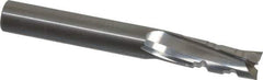 Onsrud - 3/8" Cutting Diam x 7/8" Length of Cut, 3 Flute, Upcut Spiral Router Bit - Uncoated, Right Hand Cut, Solid Carbide, 3" OAL x 3/8" Shank Diam, Three Edge, 10° Helix Angle - Eagle Tool & Supply