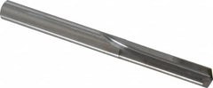 SGS - 7/32", 140° Point, Solid Carbide Straight Flute Drill Bit - Eagle Tool & Supply