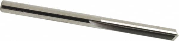 SGS - #23, 0.154", 140° Point, Solid Carbide Straight Flute Drill Bit - Eagle Tool & Supply