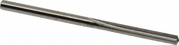 SGS - #35, 0.11", 140° Point, Solid Carbide Straight Flute Drill Bit - Eagle Tool & Supply