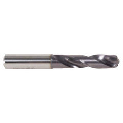 DORMER - #8 140° Spiral Flute Solid Carbide Screw Machine Drill Bit - Eagle Tool & Supply