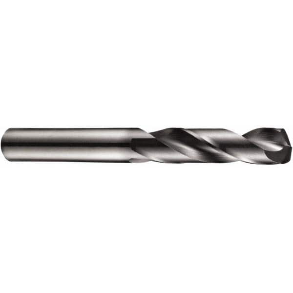 DORMER - 10.5mm 140° Spiral Flute Solid Carbide Screw Machine Drill Bit - Eagle Tool & Supply