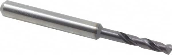 DORMER - 3.73mm 140° Spiral Flute Solid Carbide Screw Machine Drill Bit - Eagle Tool & Supply