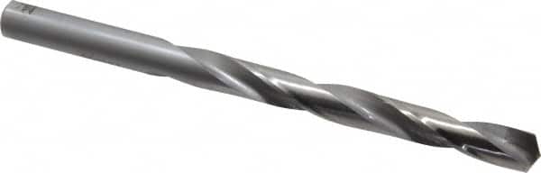 Made in USA - 23/64" 135° Carbide-Tipped Jobber Drill - Eagle Tool & Supply
