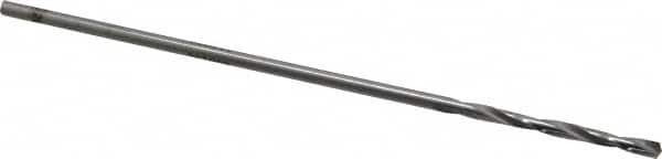 Made in USA - 9/64" Diam, 6" OAL Bright Carbide-Tipped Aircraft Extension Drill Bit - Eagle Tool & Supply